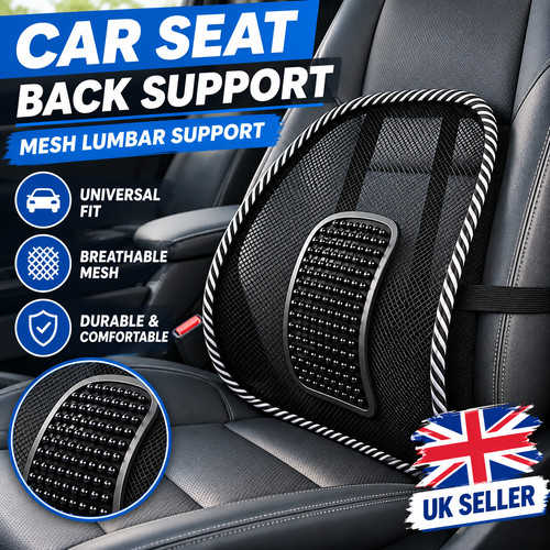 Mesh back support lumbar lower - back,