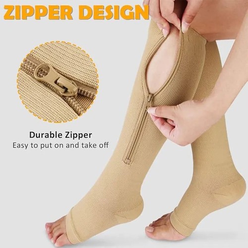 Zip compression socks closed - zip,