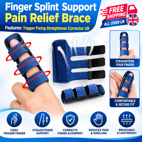 Finger splint support pain - finger,