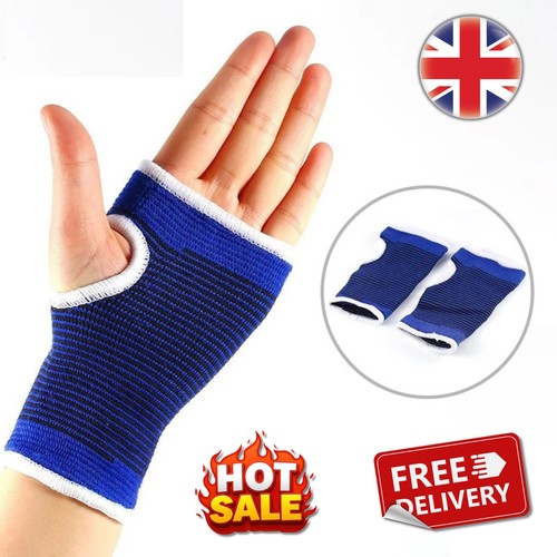 Blue elasticated palm - elasticated,