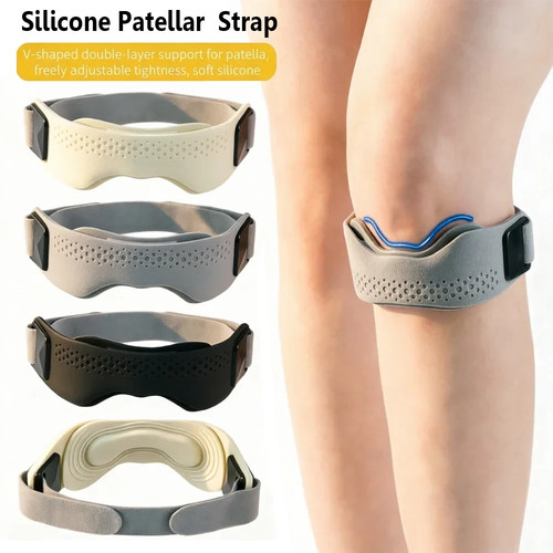 2pcs silicone knee strap - silicone,