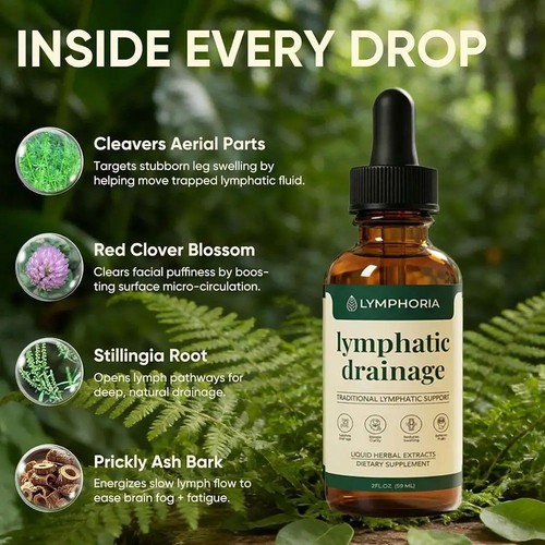 Lymphatic drainage drops - lymphatic,