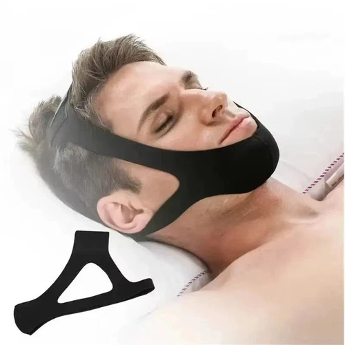 Anti snore chin strap jaw - strap,