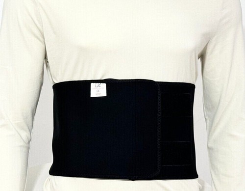 Black abdominal binder hernia - black,