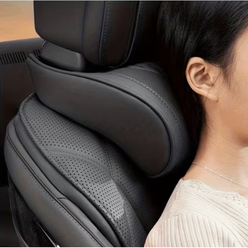 Nappa leather car neck - car,