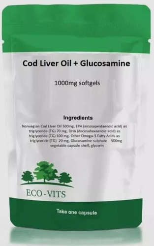 Cod liver oil and glucosamine - cod,
