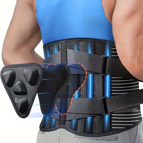 Back support belt lumbar waist - back,