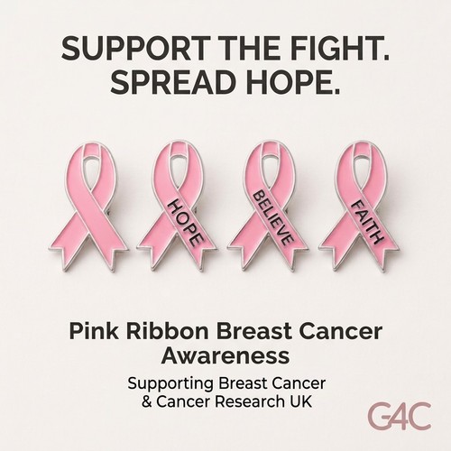 Pink ribbon cancer - ribbon, awareness