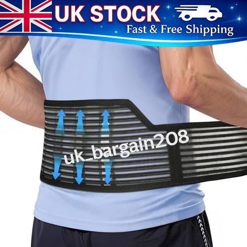 Back support belt adjustable - back,
