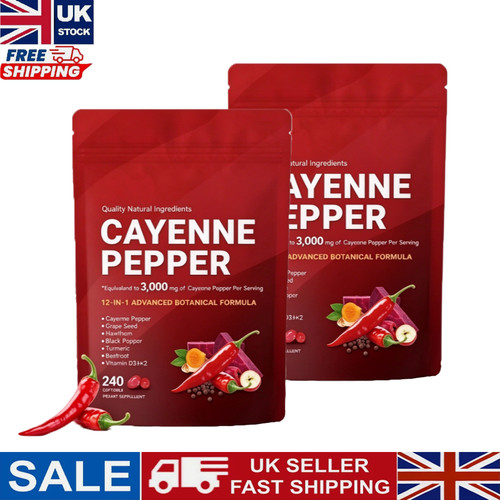Cayenne pepper 3000mg - cayenne,