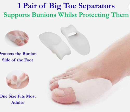 Hallux big toe separator - big,
