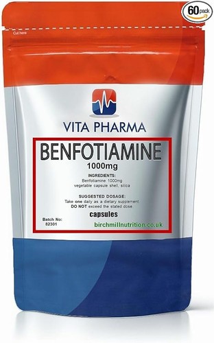 Benfotiamine 1000mg capsules - benfotiamine,