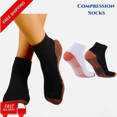 Copper compression ankle - copper,