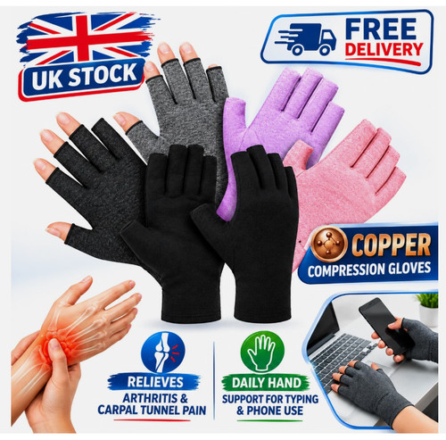 Copper compression gloves anti - copper,