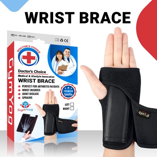 Wrist hand brace support - brace,